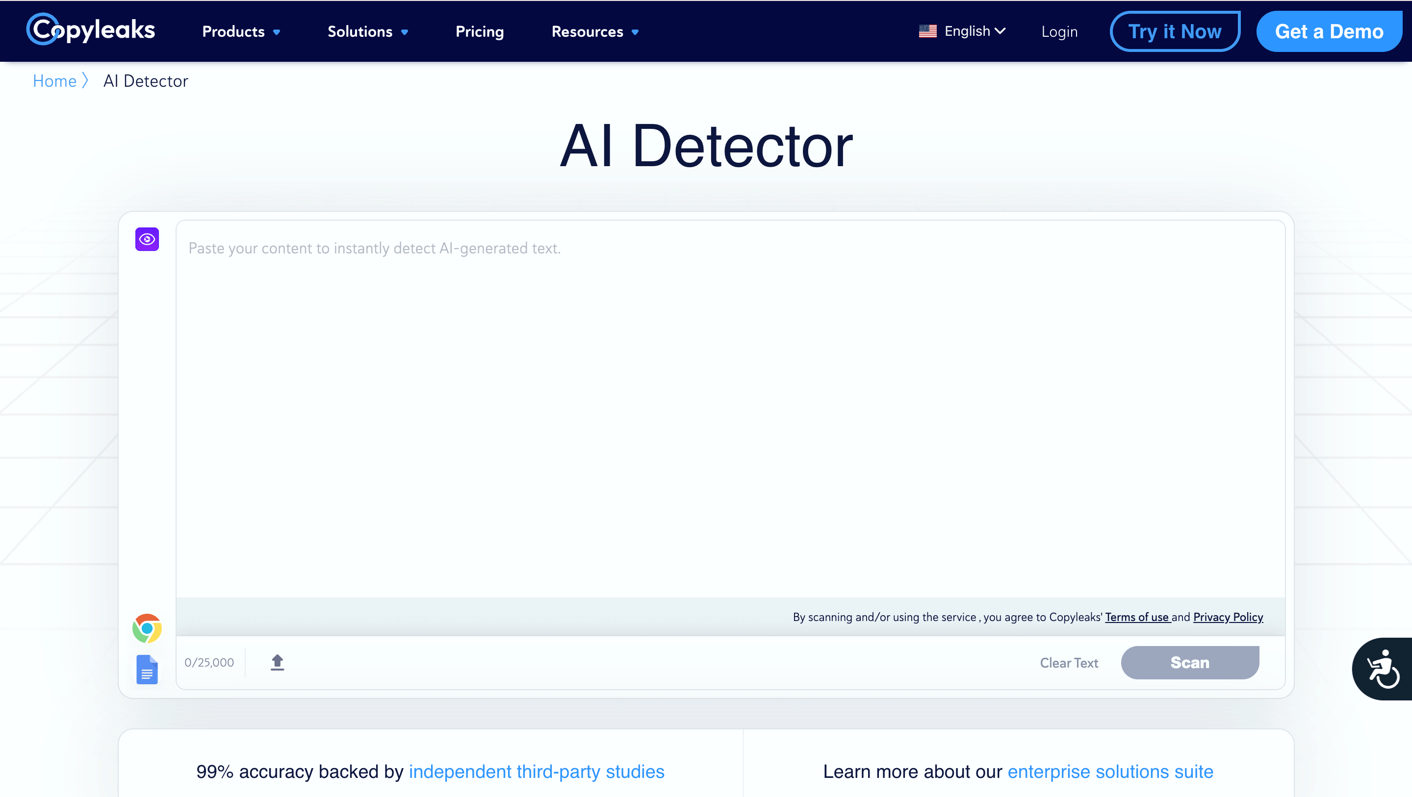 Copyleaks AI Detector